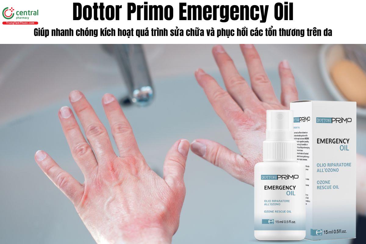 Dottor Primo Emergency Oil Giúp dưỡng tâm, an thần, dễ ngủ, ngủ ngon giấc