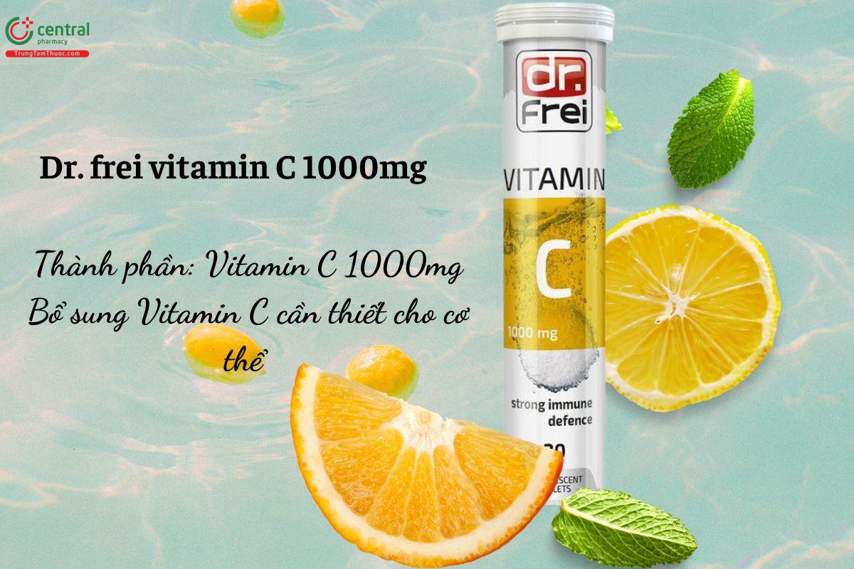 Thành phần của Dr. frei vitamin C 1000mg