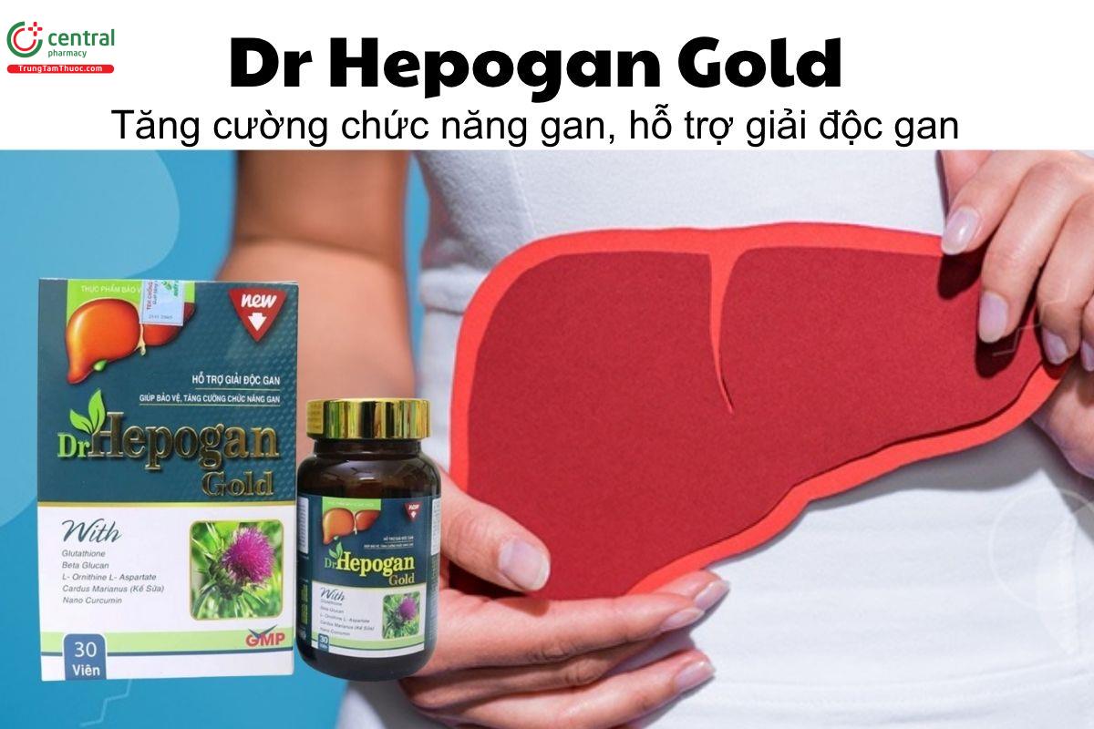Dr Hepogan Gold - Tăng cường chức năng gan, hỗ trợ giải độc gan
