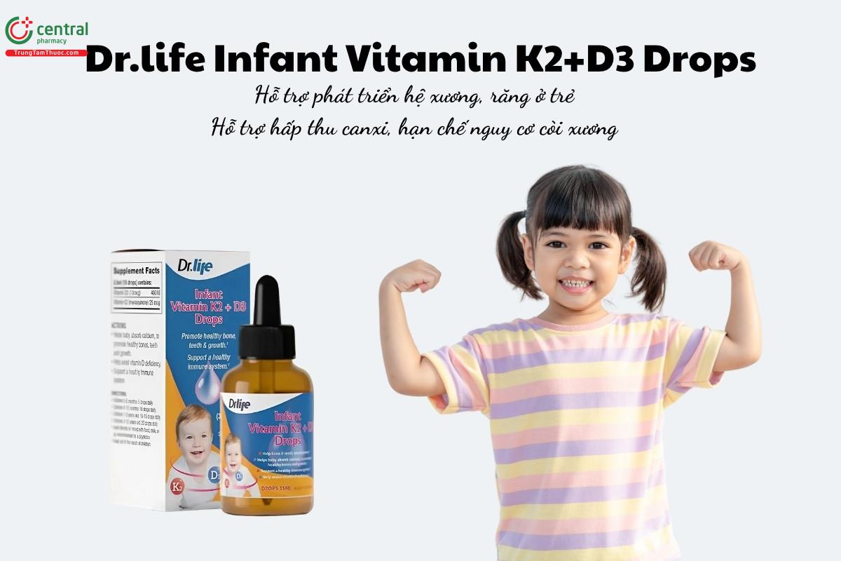 Dr.life Infant Vitamin K2+D3 Drops