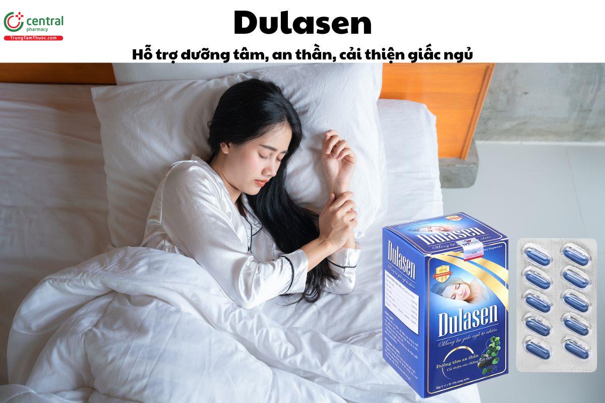 Dulasen - Giúp thư giãn thần kinh, cải thiện chất lượng giấc ngủ