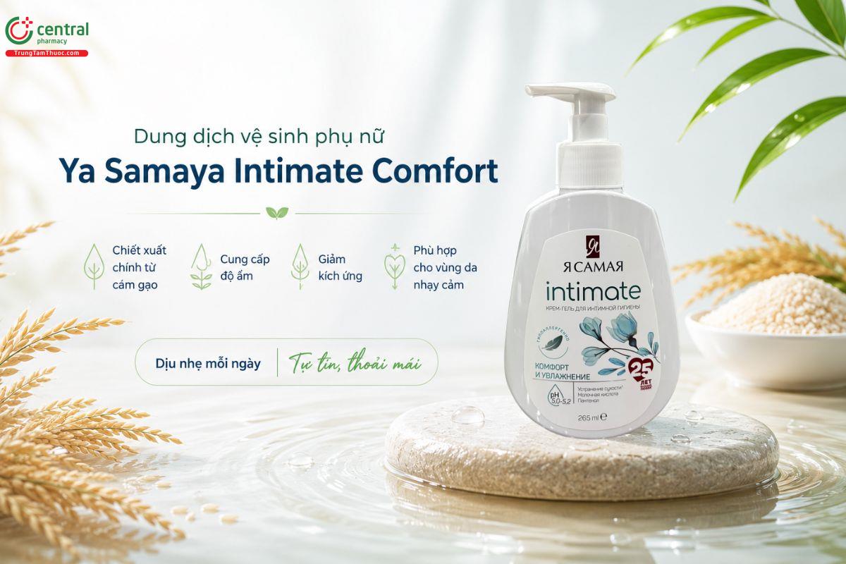 Dung dịch vệ sinh phụ nữ Ya Samaya Intimate Comfort- Làm sạch vùng kín, khử mùi hôi