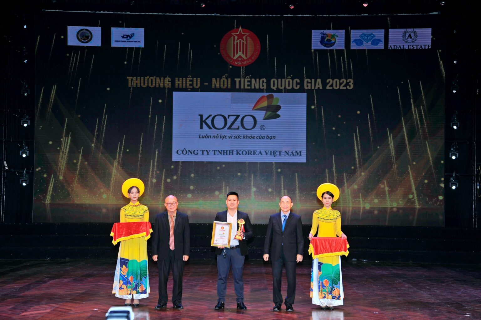 Kozo Việt Nam nhận giải thưởng Thương hiệu nổi tiếng 2023