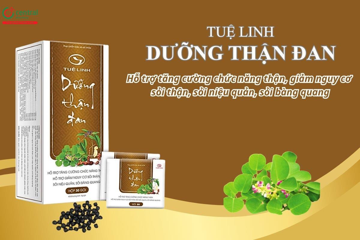 Dưỡng Thận Đan Tuệ Linh giúp tăng cường chức năng thận, hỗ trợ lợi tiểu