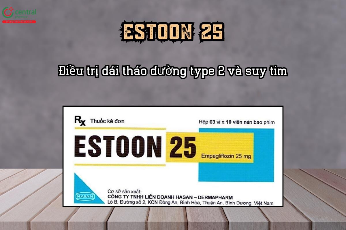 Điều trị đái tháo đường type 2 và suy tim ESTOON 25