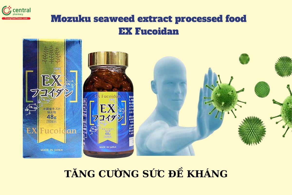 Mozuku seaweed extract processed food, EX Fucoidan tăng cường đề kháng cho cơ thể