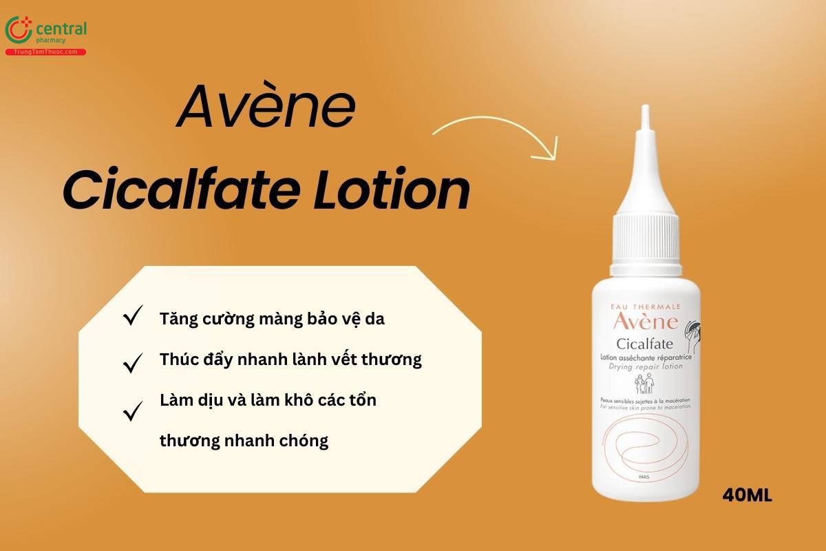 Eau Thermale Avène Cicalfate Lotion phục hồi và bảo vệ da hiệu quả