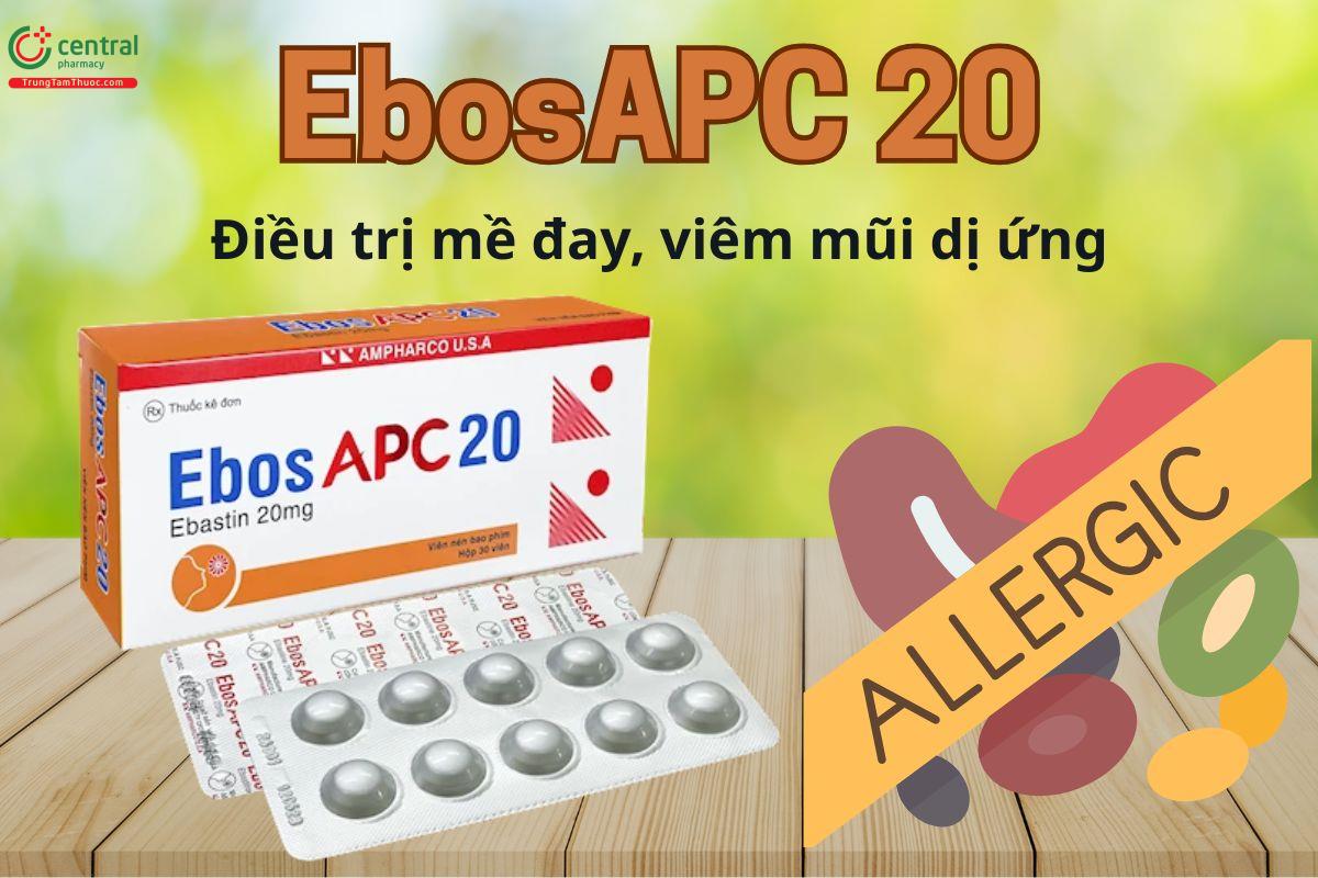 EbosAPC 20 được dùng trong điều trị dị ứng