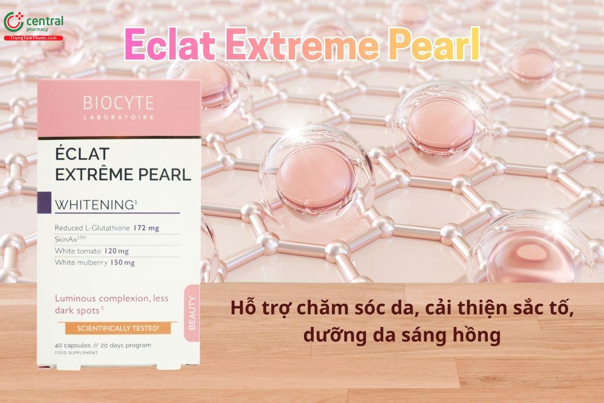 Eclat Extreme Pearl hỗ trợ chăm sóc da từ bên trong