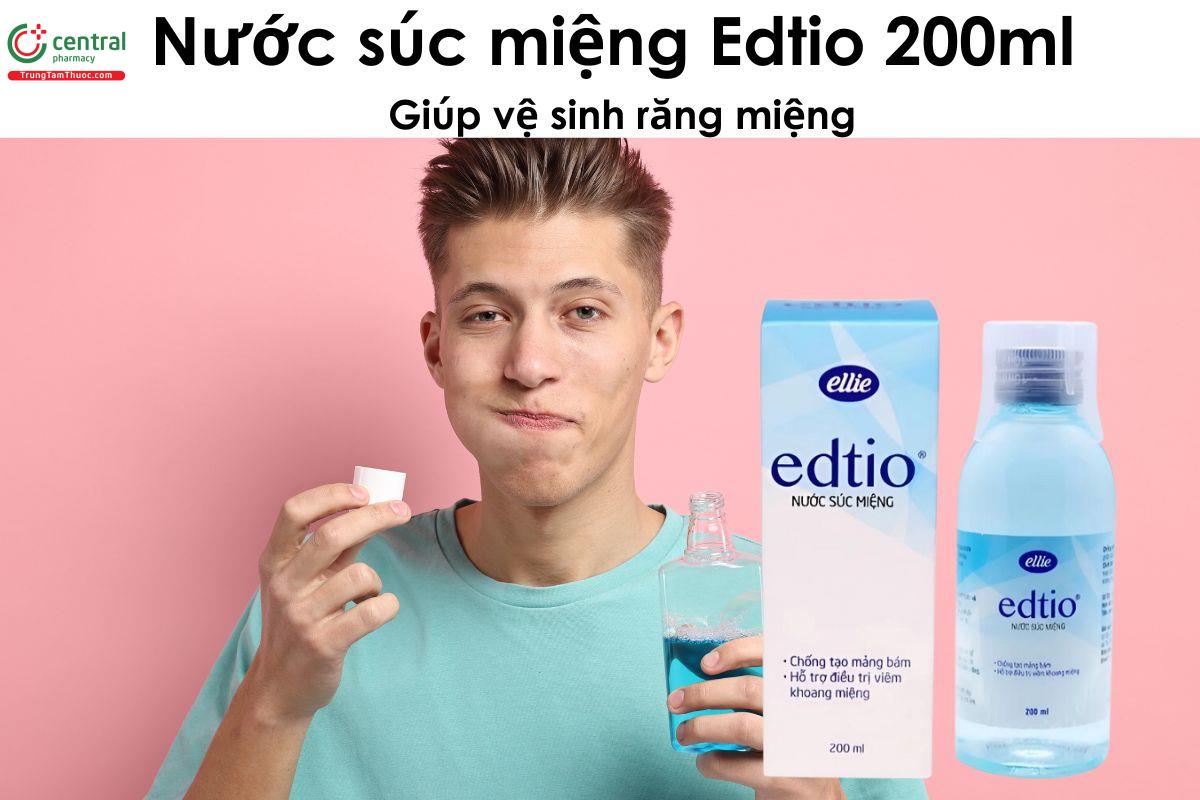 Nước Súc Miệng Edtio - Giúp vệ sinh răng miệng, chống tạo mảng bám