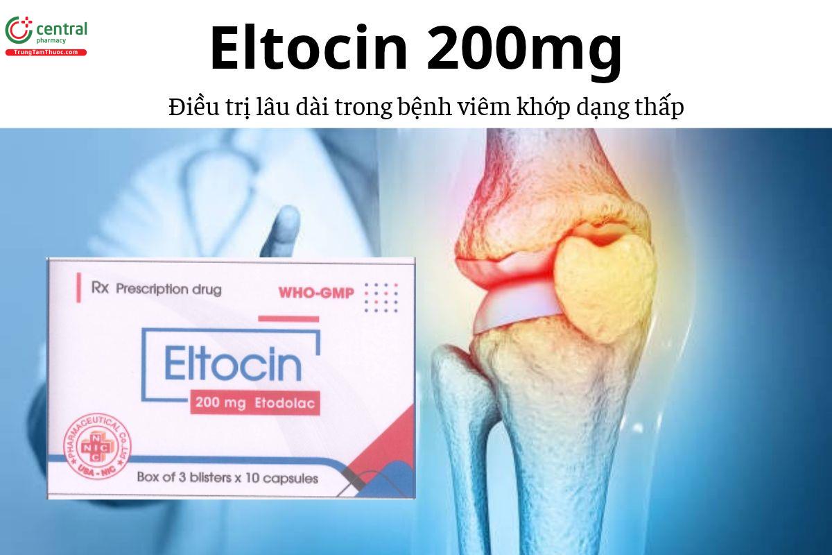 Thuốc Eltocin 200mg - Điều trị lâu dài trong bệnh viêm khớp dạng thấp