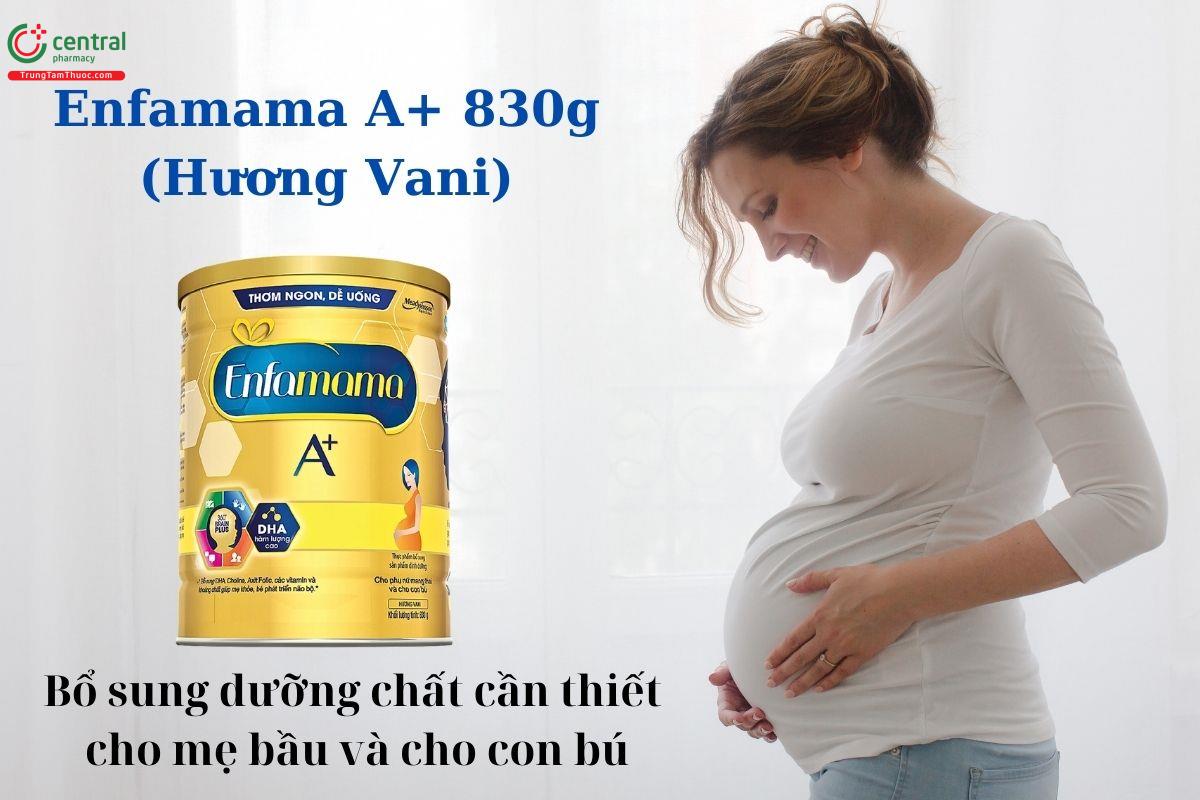 Sữa Enfamama A+ 830g (Hương Vani)