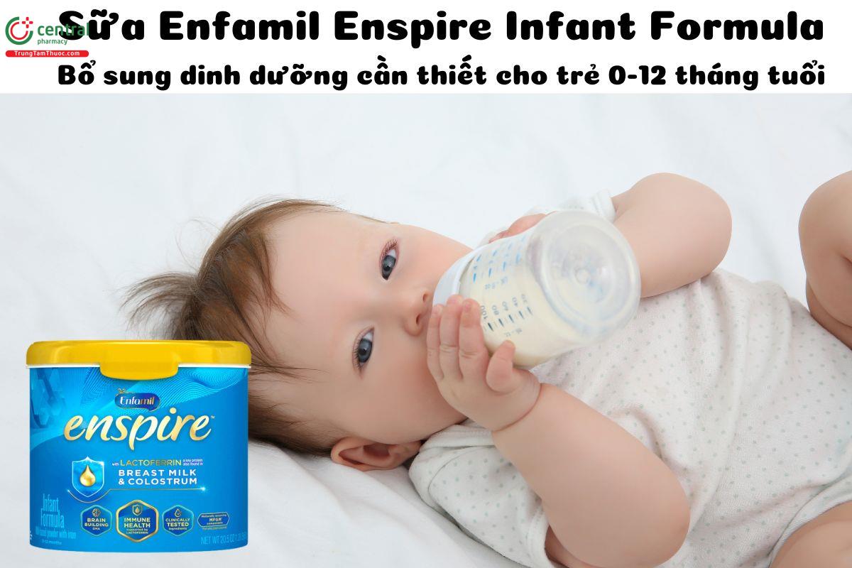 Sữa Enfamil Enspire Infant Formula 581G - Bổ sung các dưỡng chất cho trẻ nhỏ