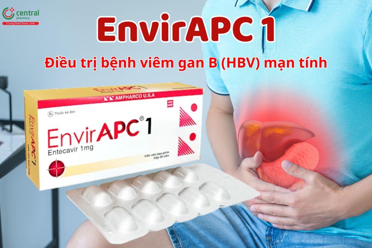 EnvirAPC 1mg điều trị viêm gan B mạn tính