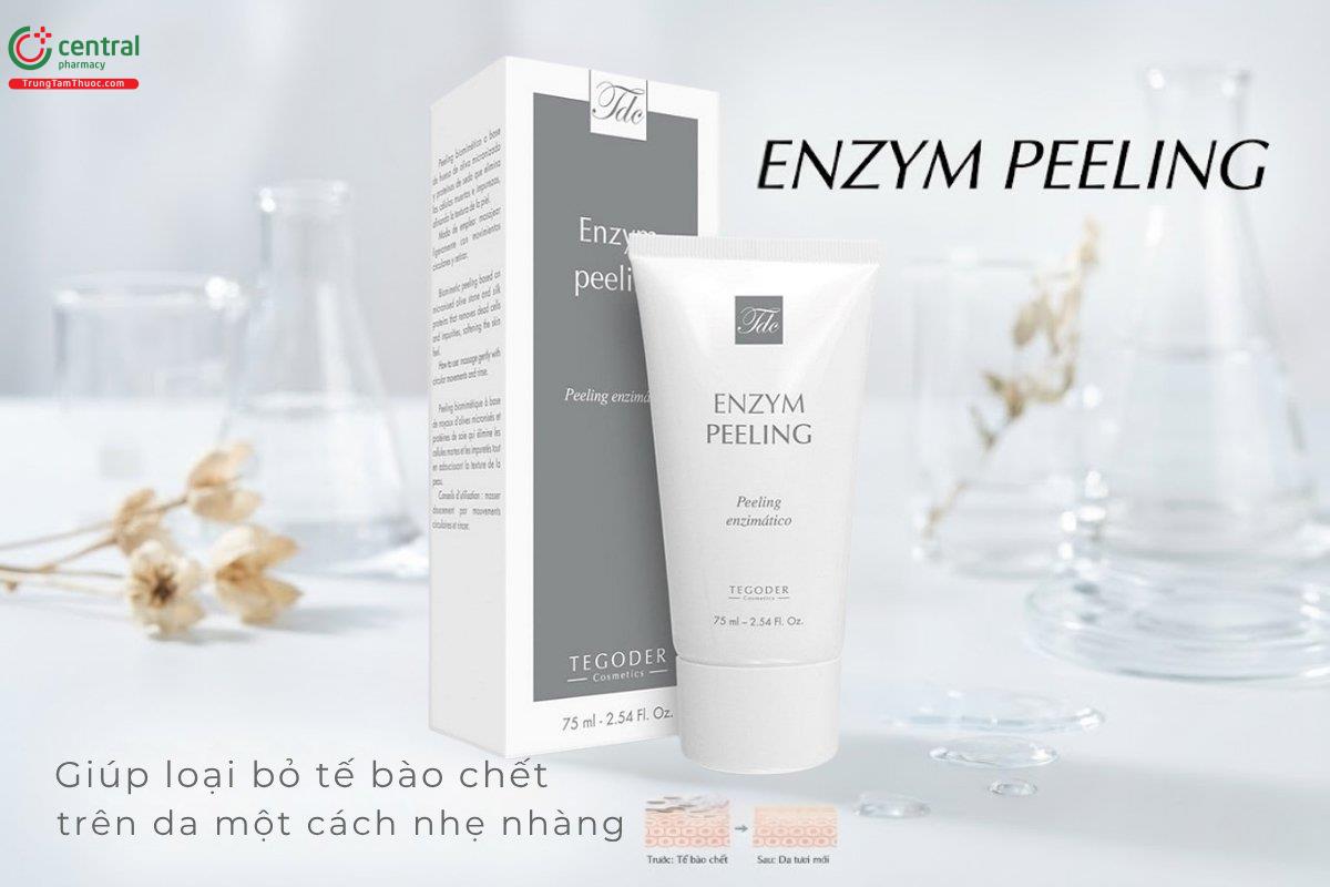 Tẩy tế bào chết Enzym Peeling làm sạch tế bào chết và bụi bẩn tích tụ