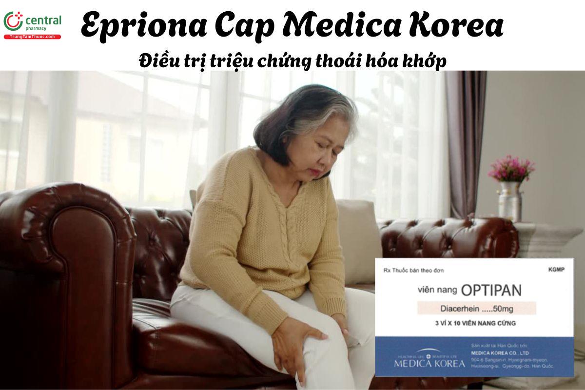 Thuốc Epriona Cap Medica Korea - Điều trị triệu chứng thoái hóa khớp