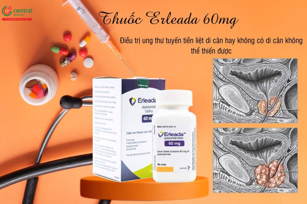 Chỉ định của thuốc Erleada 60mg