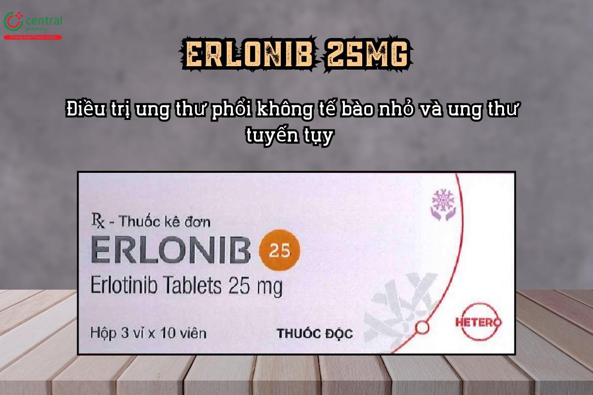 Thuốc Erlonib Điều trị ung thư phổi không tế bào nhỏ