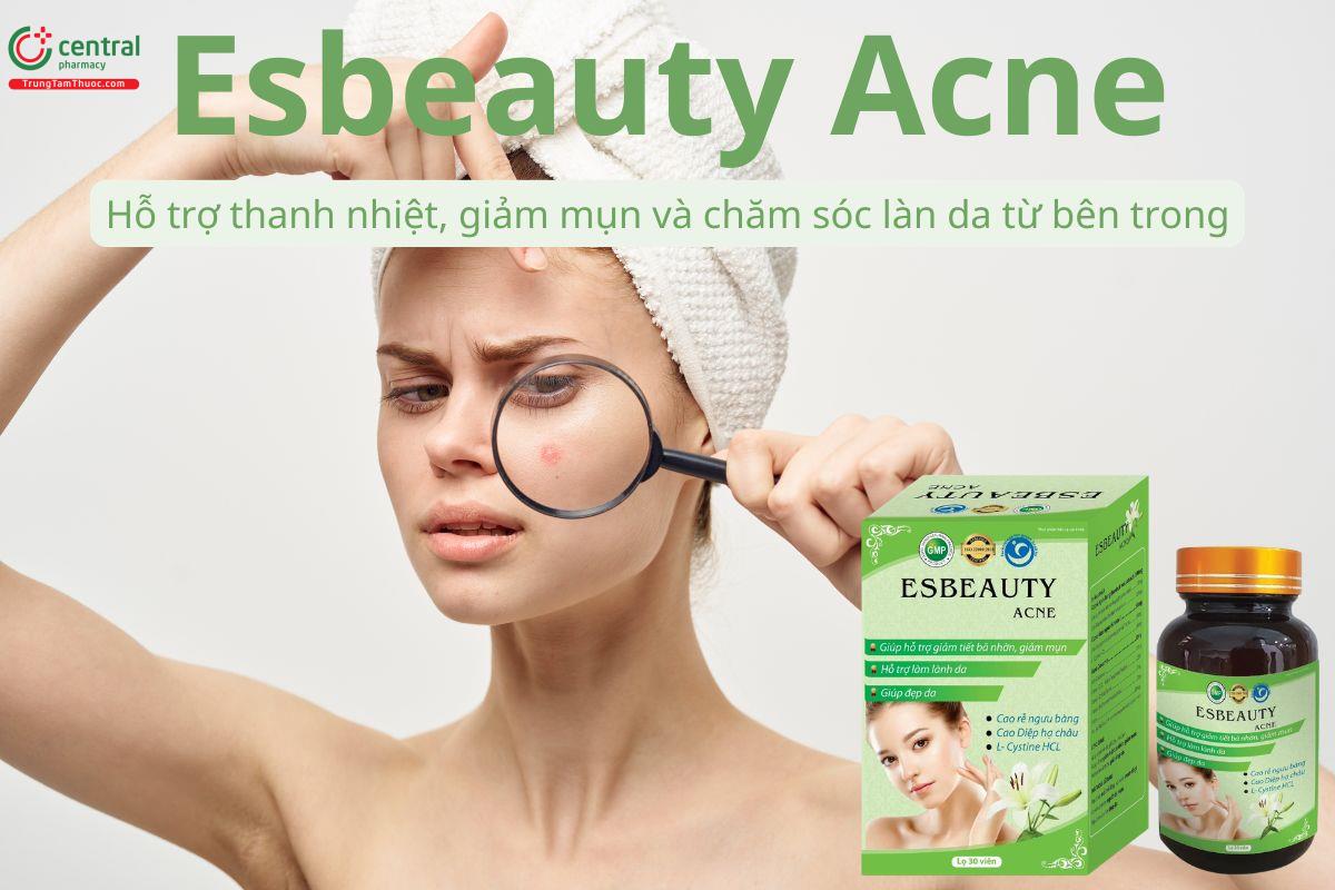  Esbeauty Acne hỗ trợ thanh nhiệt, giảm mụn và chăm sóc làn da 