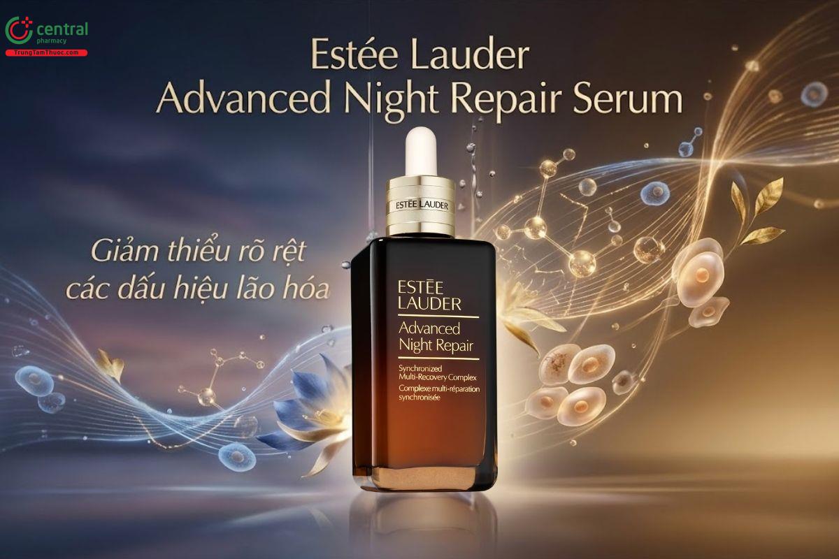 Estée Lauder Advanced Night Repair cho da mềm mịn, tươi trẻ, giảm nhăn