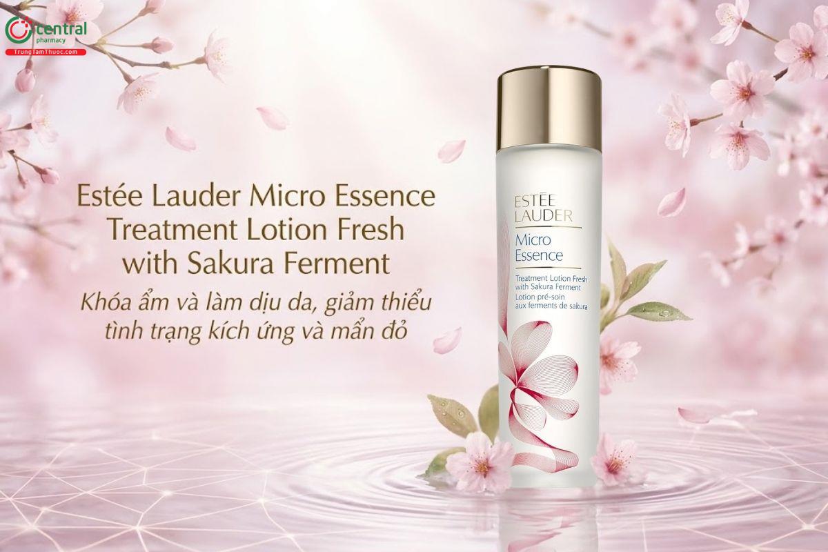 Nước thần Estée Lauder màu hồng làm dịu và củng cố hàng rào bảo vệ da