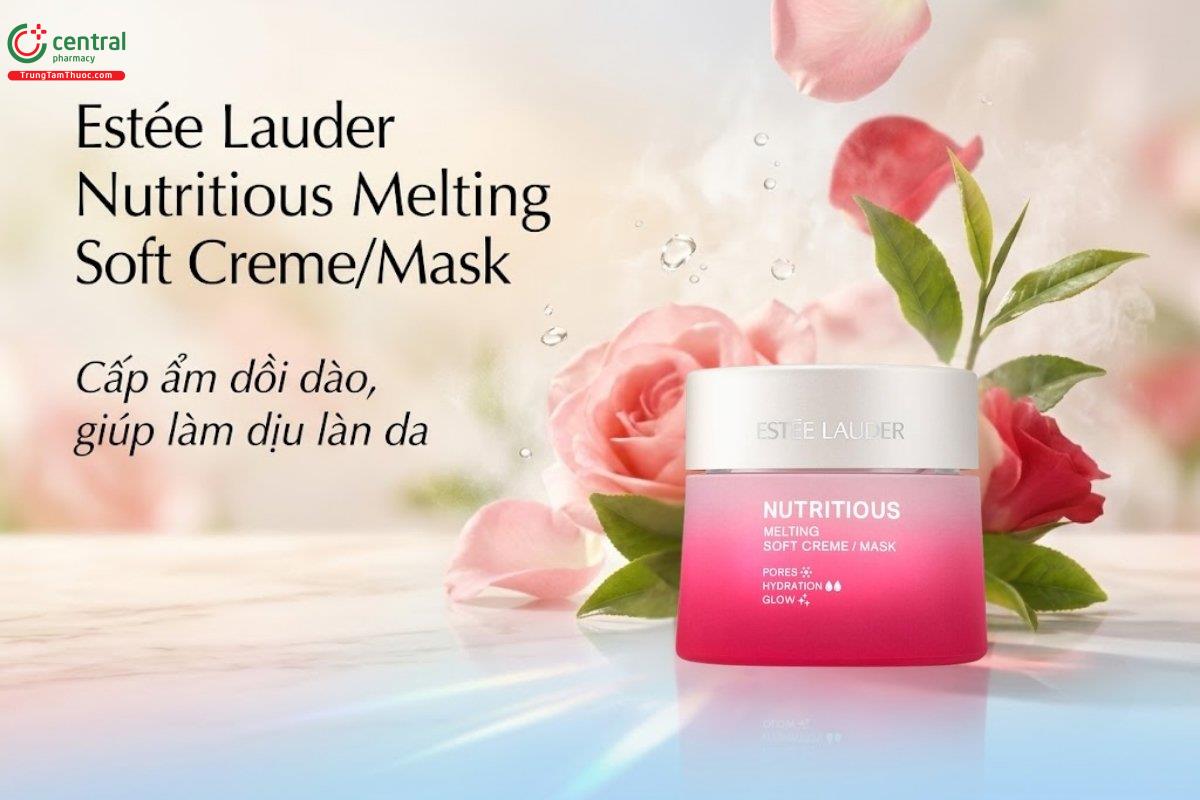 Estée Lauder Nutritious Melting Soft Creme/Mask làm dịu, hỗ trợ phục hồi da