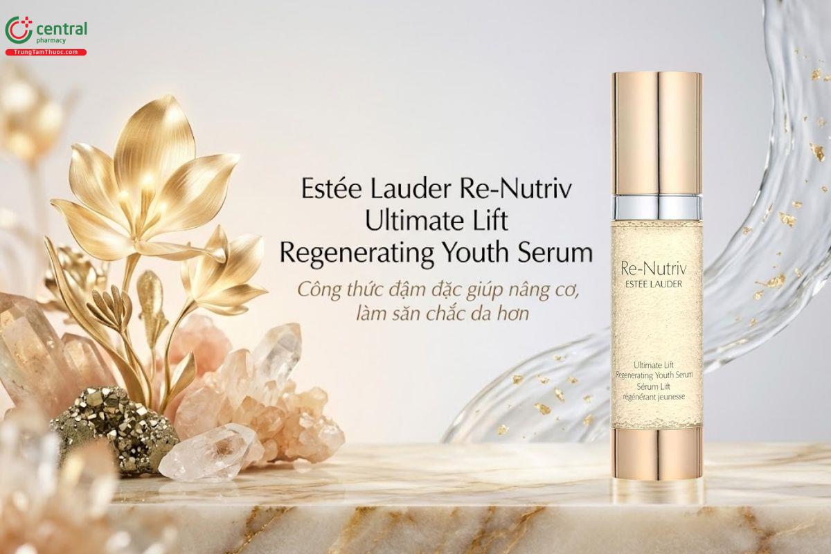 Estée Lauder Re-Nutriv Ultimate Lift Regenerating Youth Serum cải thiện lão hoá