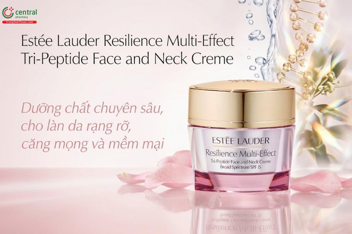 Kem dưỡng Estée Lauder Resilience Multi-Effect màu hồng cho da mềm mịn