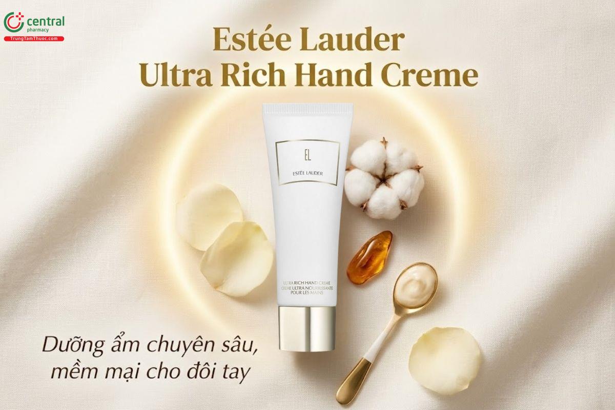 Estée Lauder Ultra Rich Hand Creme cấp ẩm, giúp đôi tay mềm mại