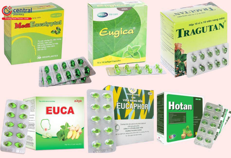 Các sản phẩm chứa Eucalyptol