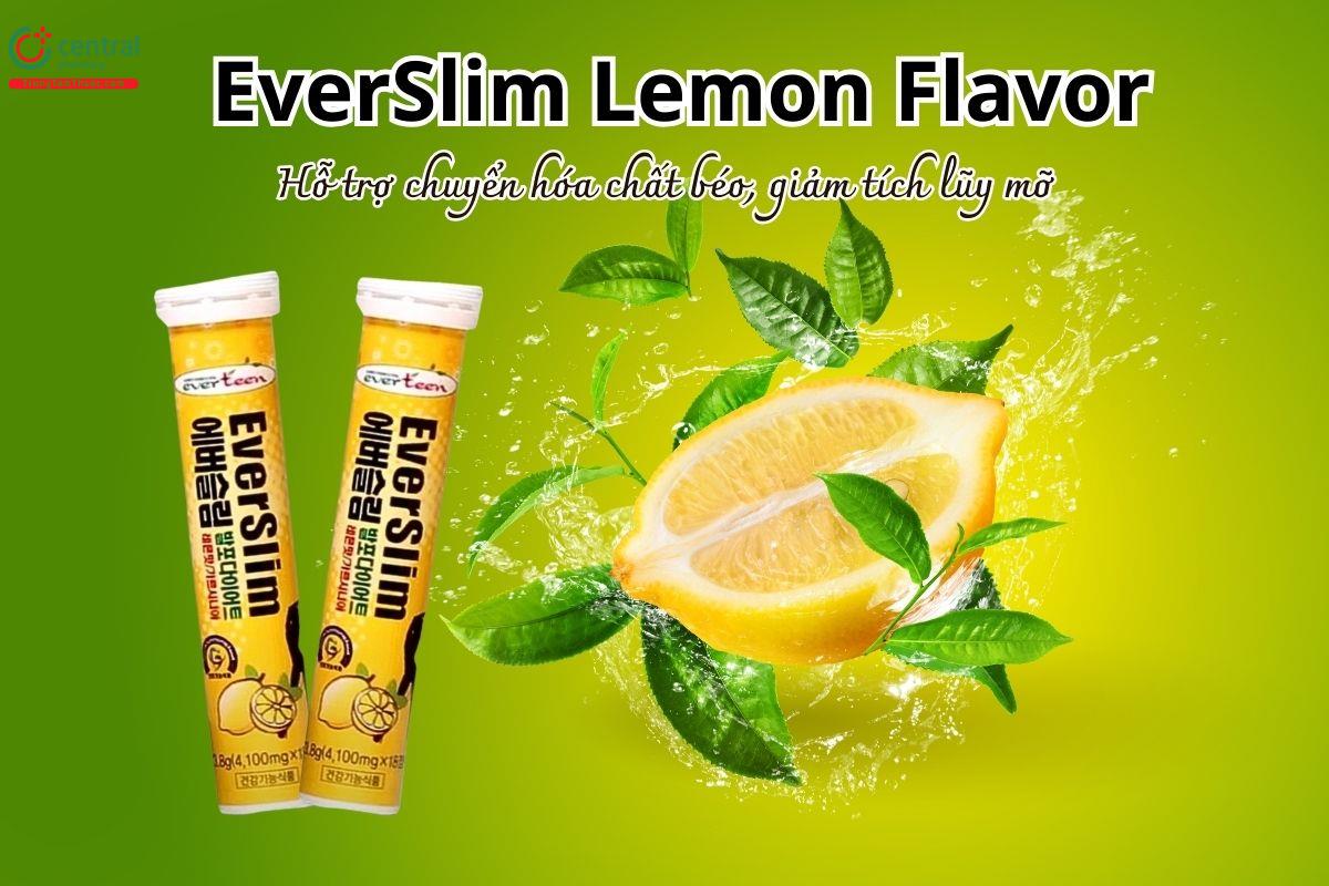 EverSlim Lemon Flavor hỗ trợ chuyển hóa chất béo, giảm tích lũy mỡ