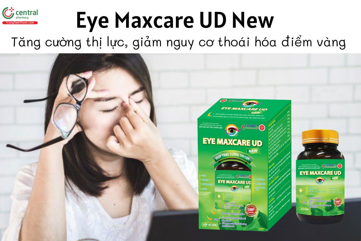 Eye Maxcare UD New - Tăng cường thị lực, giảm nguy cơ thoái hóa điểm vàng