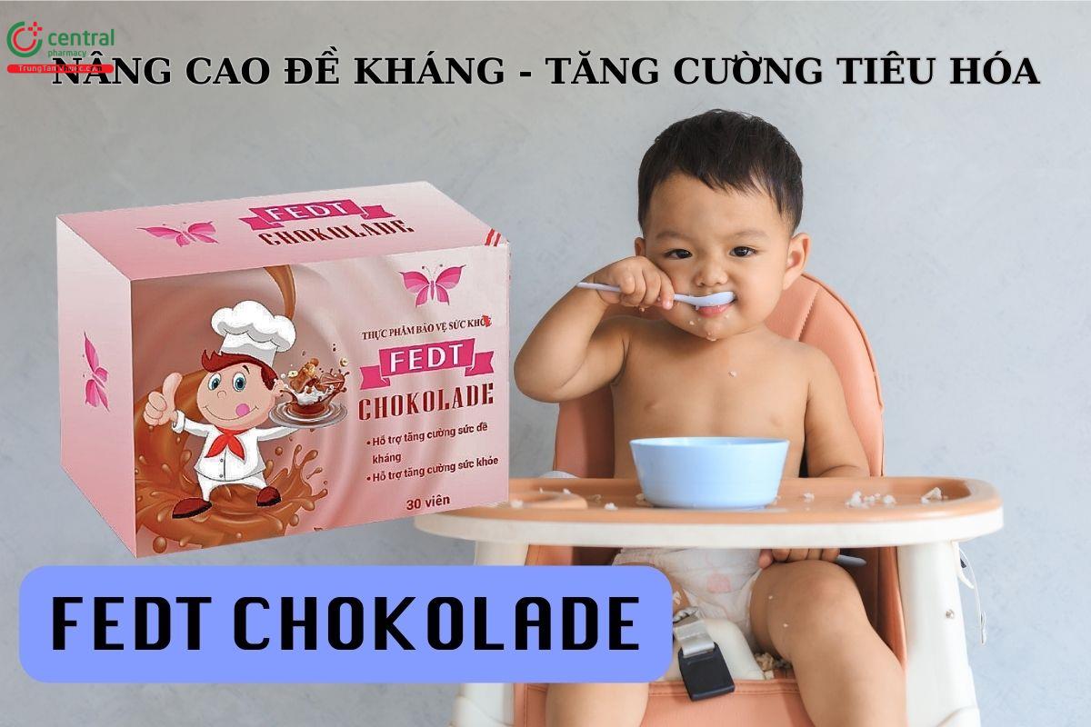 Fedt Chokolade - Hỗ trợ nâng cao sức đề kháng, tăng cường tiêu hóa