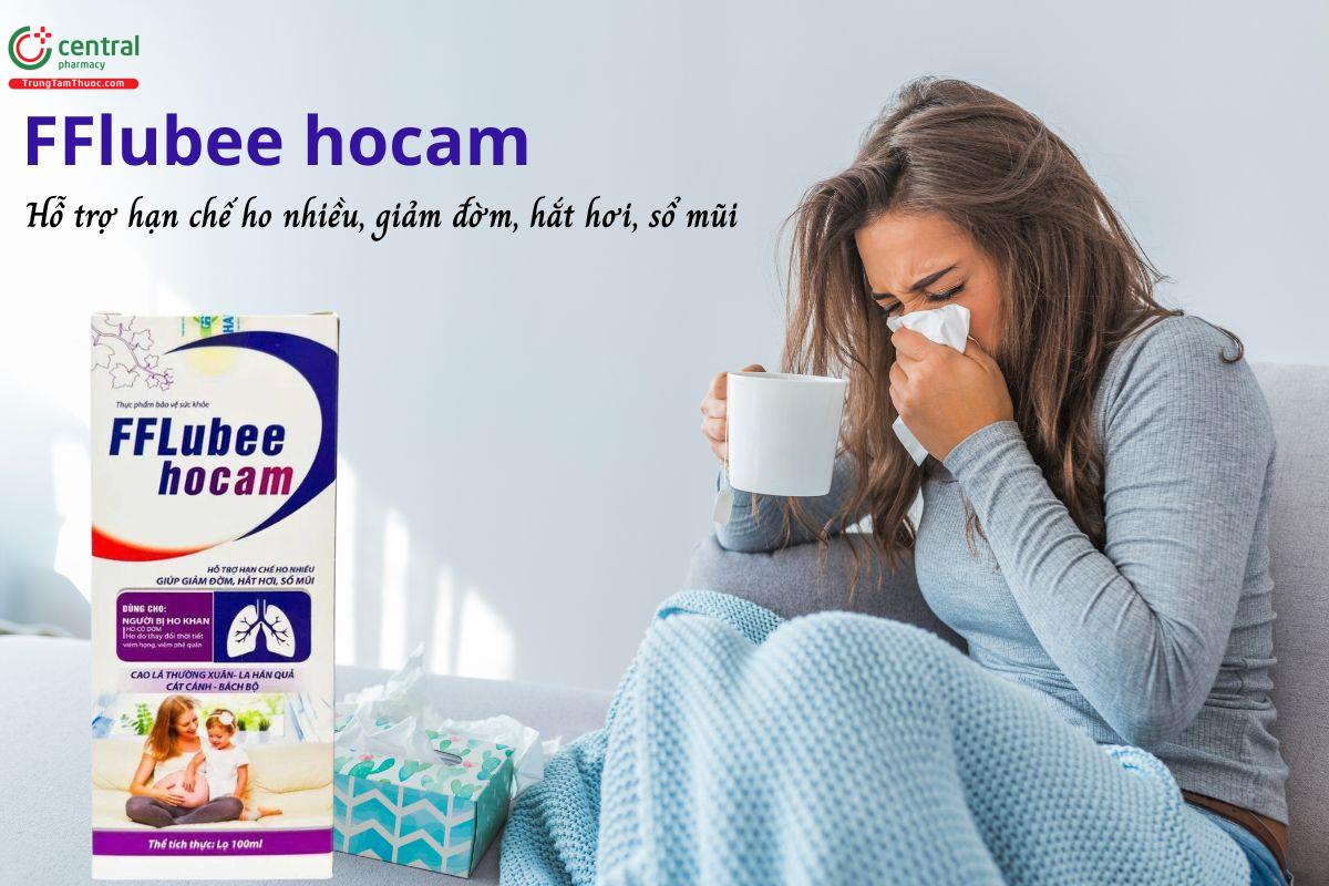 FFLubee hocam - Hỗ trợ giảm ho, giảm đờm, giảm hắt hơi, sổ mũi 