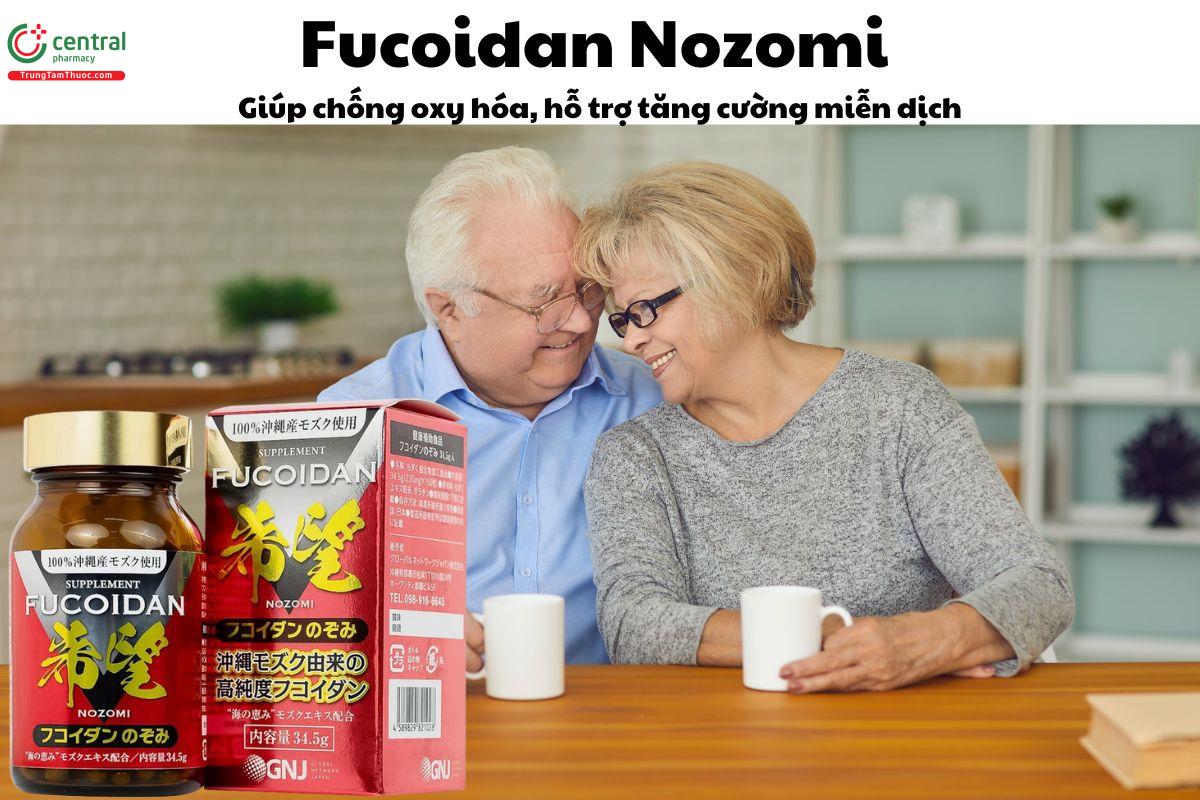 Fucoidan Nozomi - Giúp chống oxy hóa,  tăng cường hệ miễn dịch 