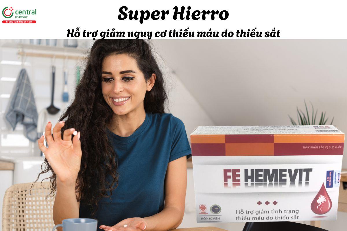 Fe Hemevit (Vỉ)- Giúp phòng ngừa nguy cơ thiếu máu do thiếu sắt