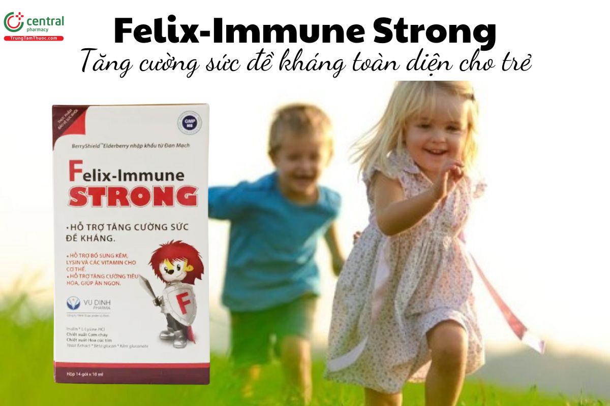 Felix-Immune Strong - Tăng cường sức đề kháng toàn diện cho trẻ