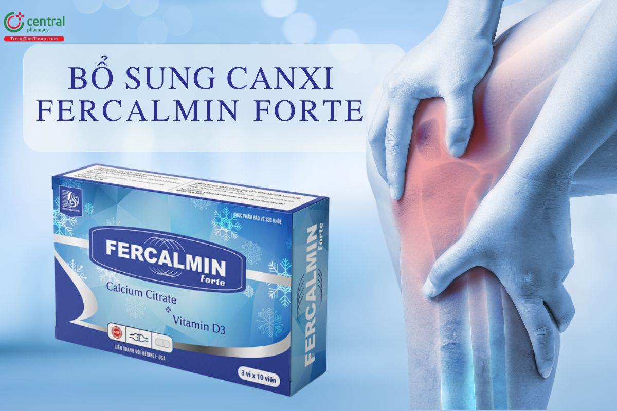 Công dụng của Fercalmin Forte