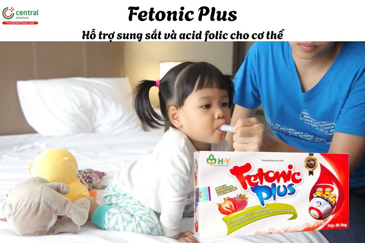 Fetonic Plus - Giúp bổ sung dưỡng chất cho phụ nữ đang mang thai