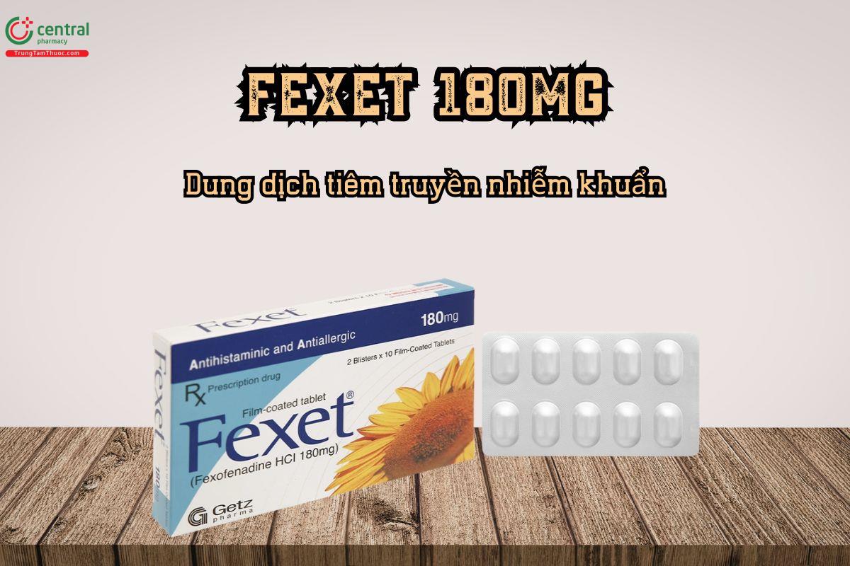 huốc dị ứng Fexet 180mg