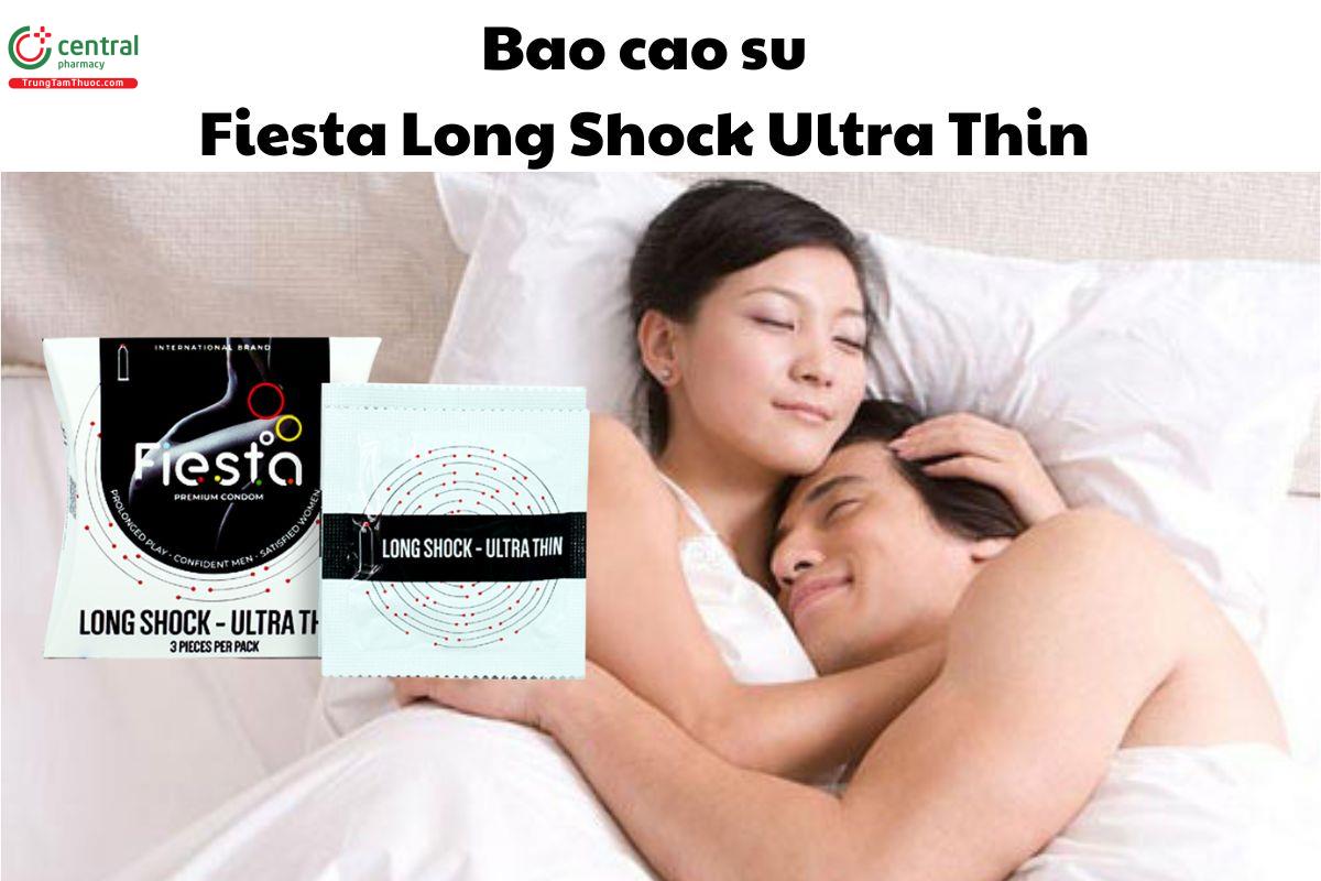 Bao cao su Fiesta Long Shock Ultra Thin giúp cuộc yêu thú vị hơn