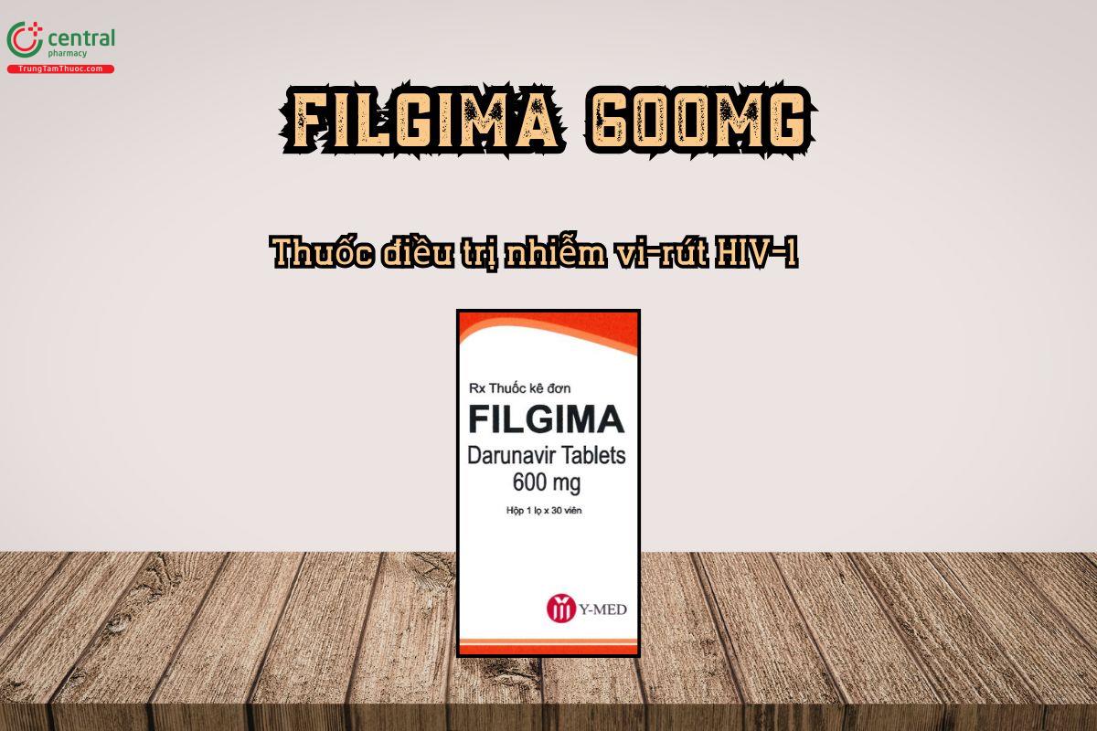 Thuốc Filgima 600mg điều trị cho người lớn và trẻ em mắc HIV-1