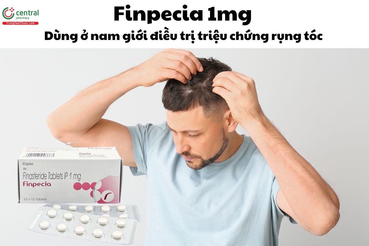 Thuốc Finpecia 1mg (Hộp 10 vỉ) - Điều trị  rụng tóc ở đối tượng nam giới