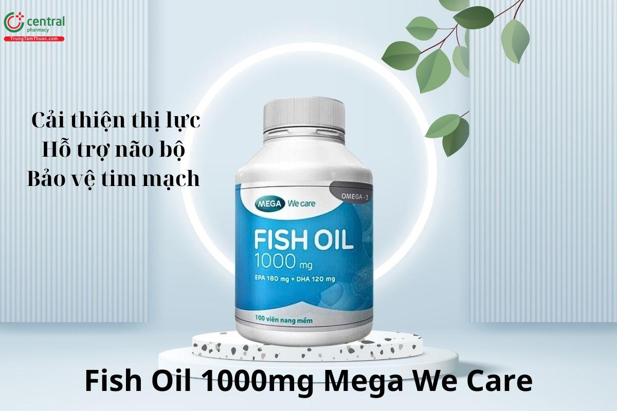 Fish Oil 1000mg Mega We Care