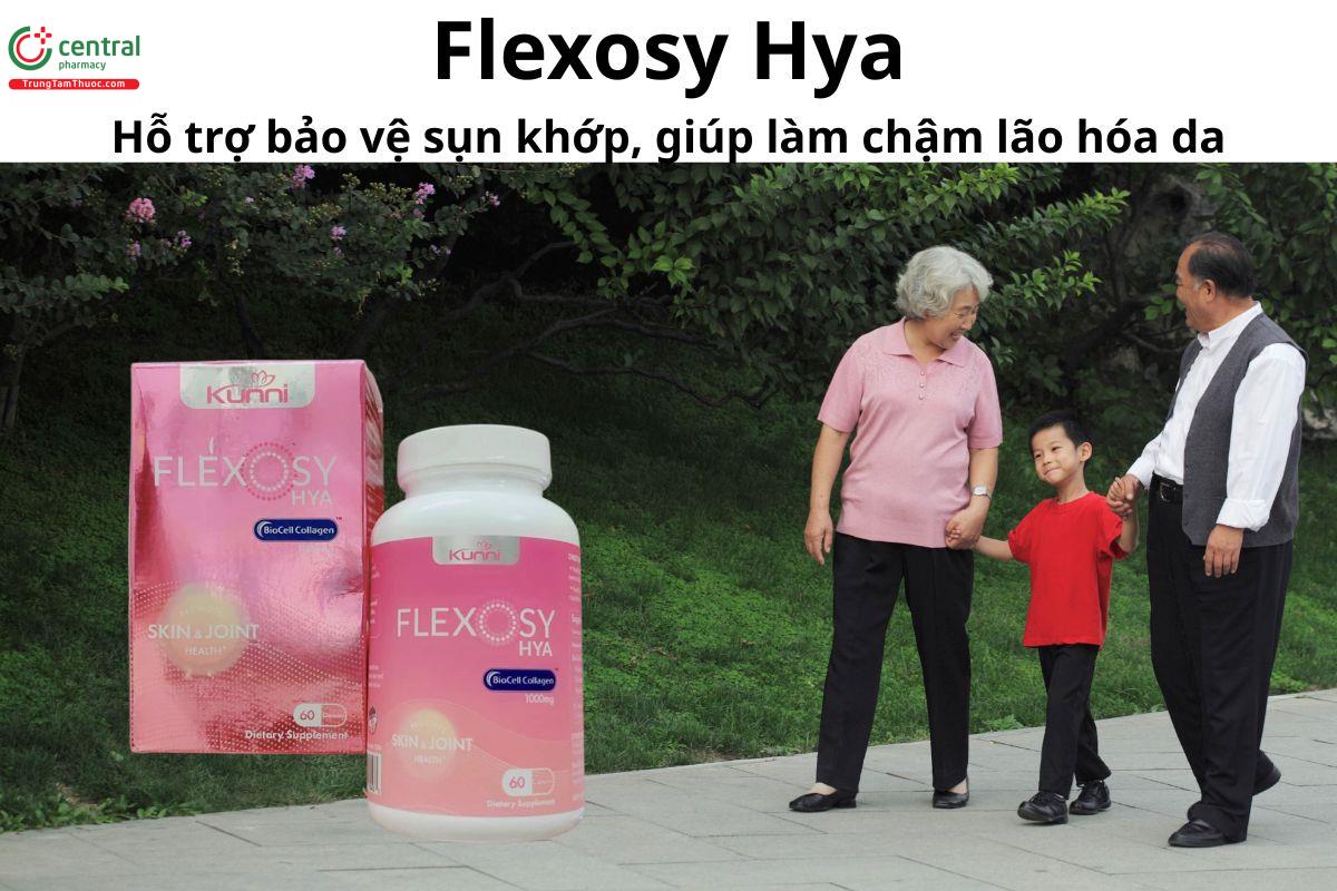 Flexosy Hya - Giúp bôi trơn khớp, vận động linh hoạt hơn