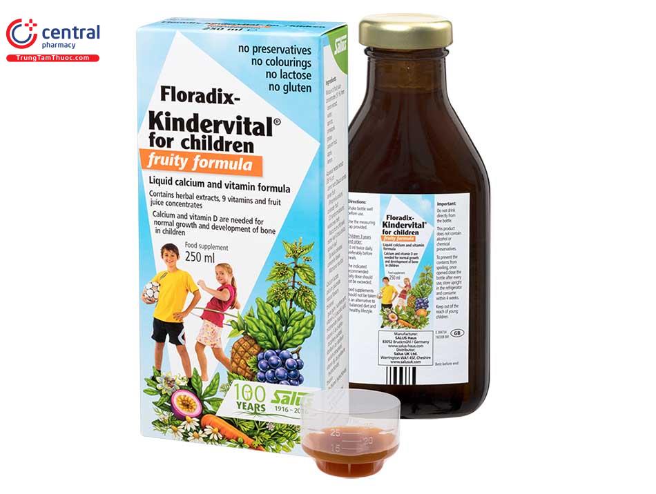 Sản phẩm Floradix Kindervital For Children Fruity