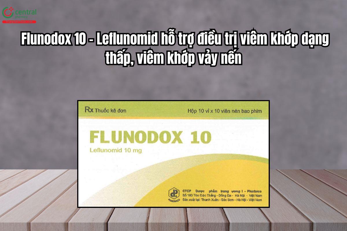 Thuốc Flunodox 10 điều trị viêm khớp dạng thấp, viêm khớp vảy nến
