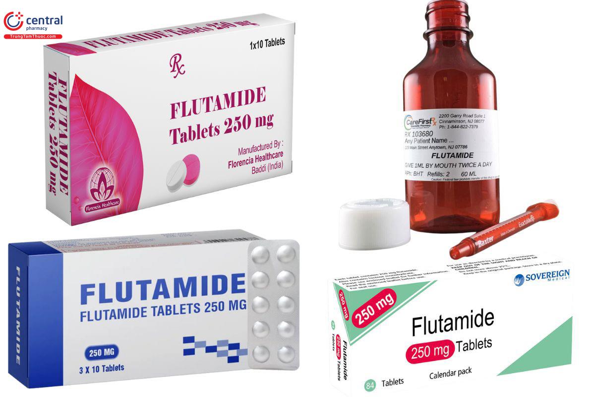 Một số thuốc chứa Flutamid