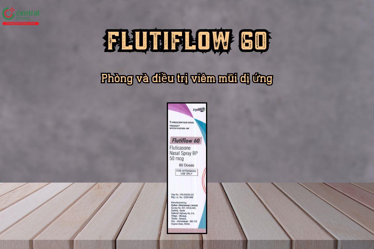 Phòng và điều trị viêm mũi dị ứng bằng thuốc xịt mũi Flutiflow 60
