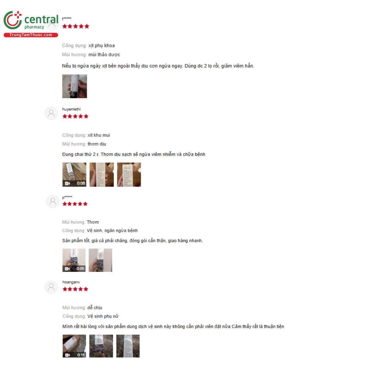 Một số đánh giá của khách hàng về sản phẩm Fobe Hera